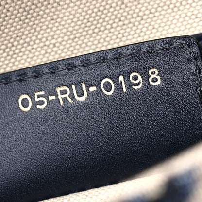 Christian Dior Oblique Saddle Bag Blue 8 of 11