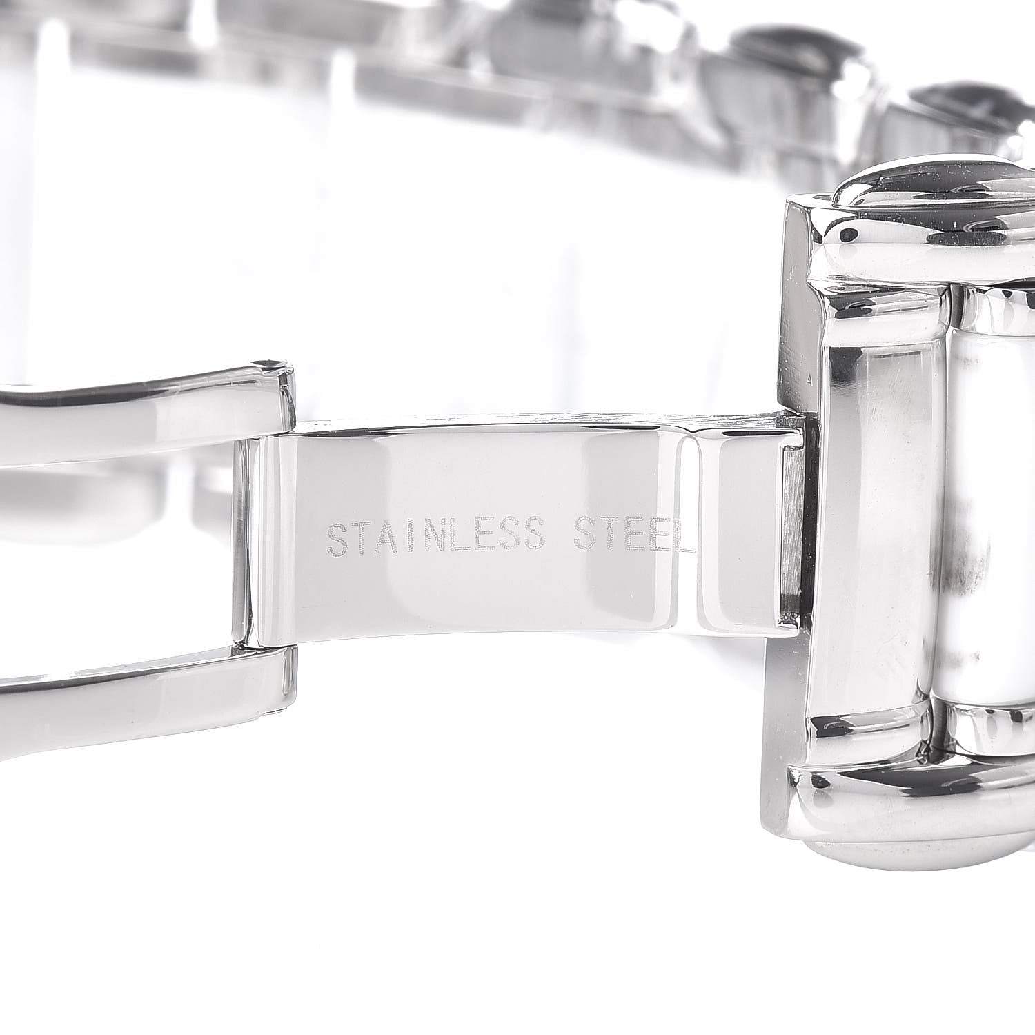 David Yurman Stainless Steel Ceramic Diamond Bezel 34mm Classic Quartz Watch White 6 of 7