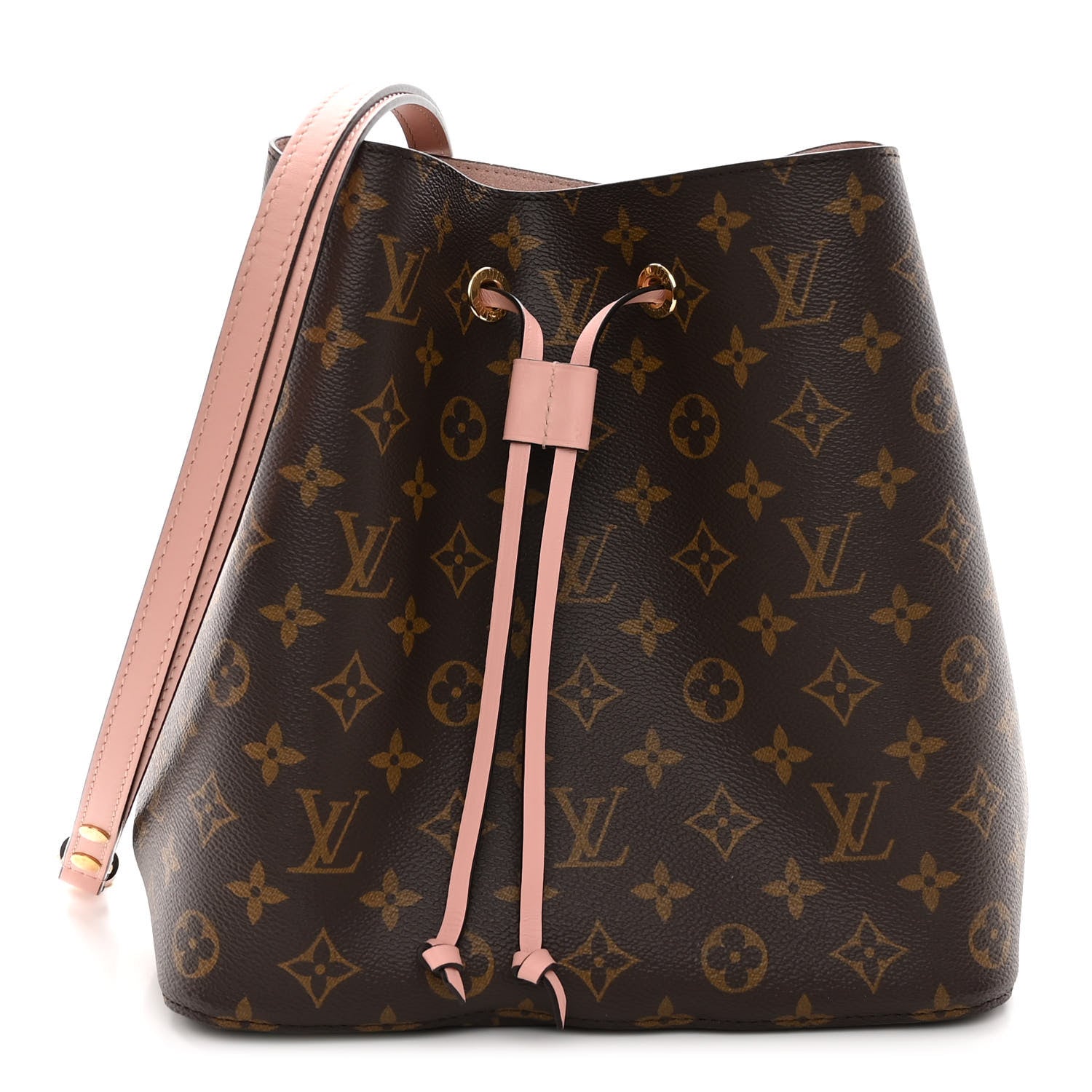 Louis Vuitton Monogram Neonoe MM Rose Poudre 1 of 8