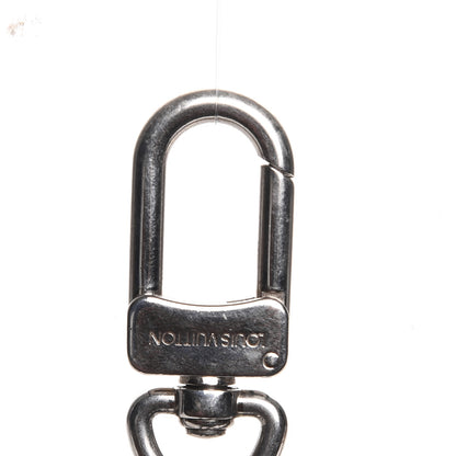 Louis Vuitton Metal Damier Luggage Tag Key Holder Silver 4 of 5