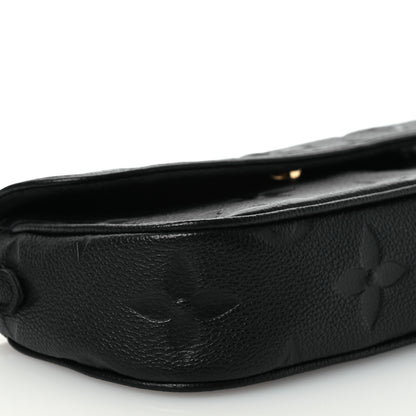 Louis Vuitton Empreinte Monogram Giant Ivy Wallet On Chain Black 8 of 10