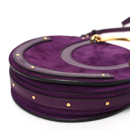 Chloe Goatskin Suede Mini Pixie Bag Nightfall Purple 10 of 10