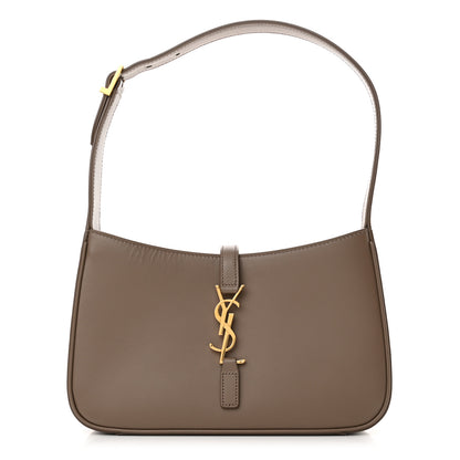 Saint Laurent Smooth Calfskin Le 5 A 7 Hobo Taupe 1 of 14