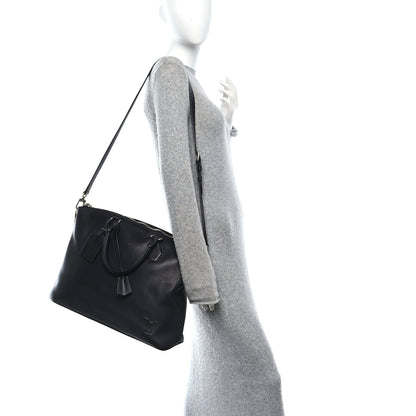 Louis Vuitton Smooth Millesime Calfskin Lockit MM Black 2 of 9