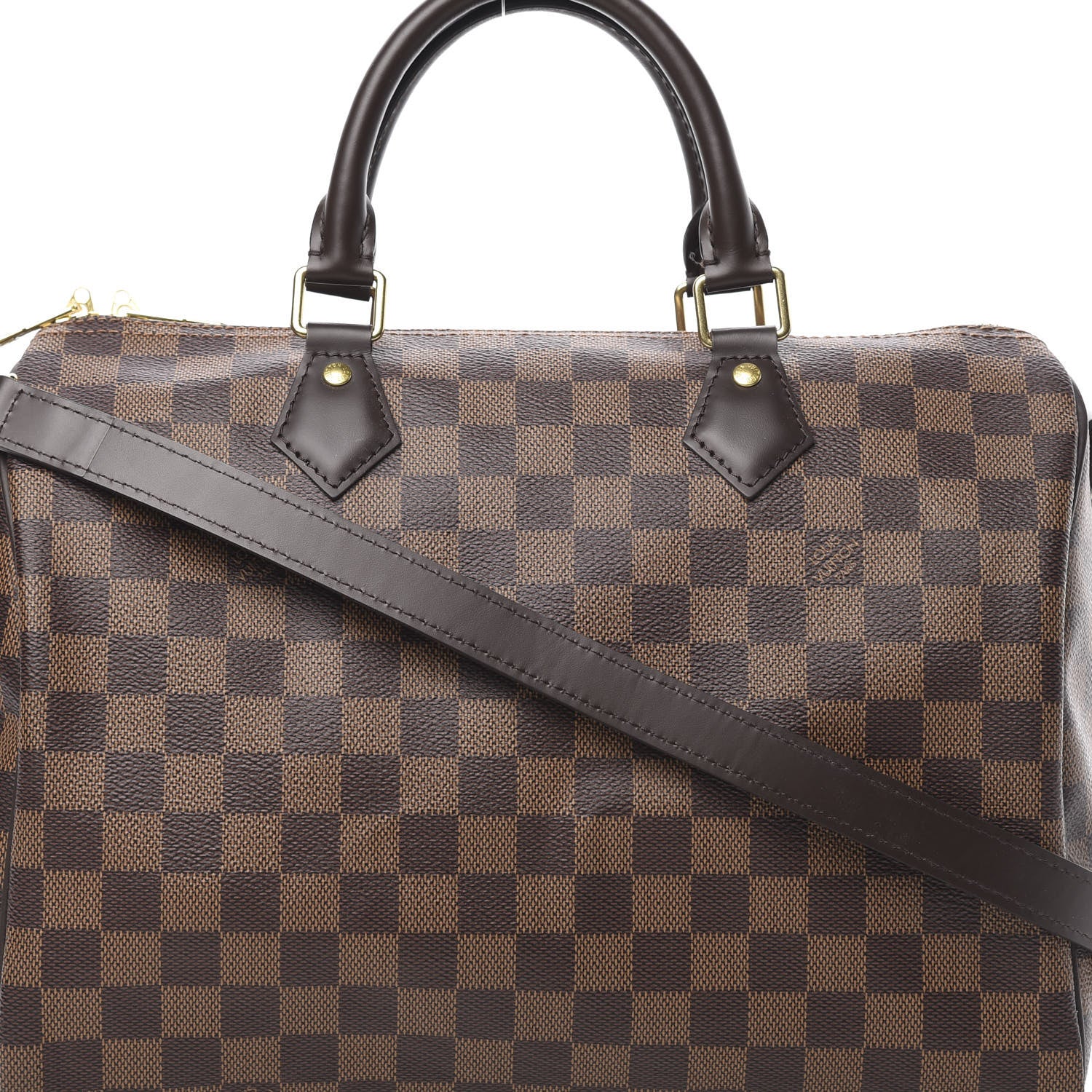 Louis Vuitton Damier Ebene Speedy Bandouliere 30 8 of 10