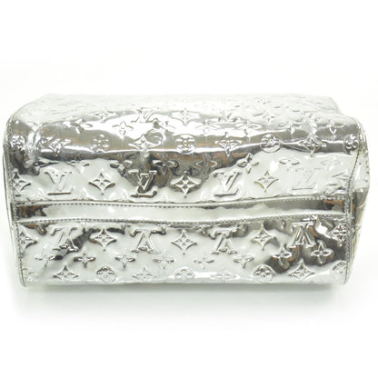 Louis Vuitton Monogram Miroir Speedy 30 Silver 4 of 8