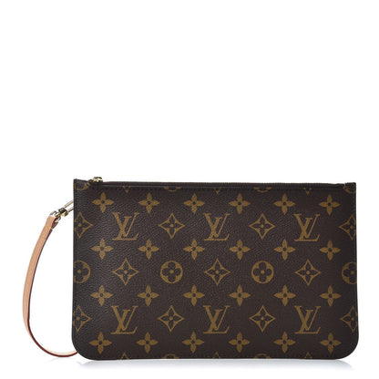 Louis Vuitton Monogram Neverfull MM GM Pochette 1 of 7