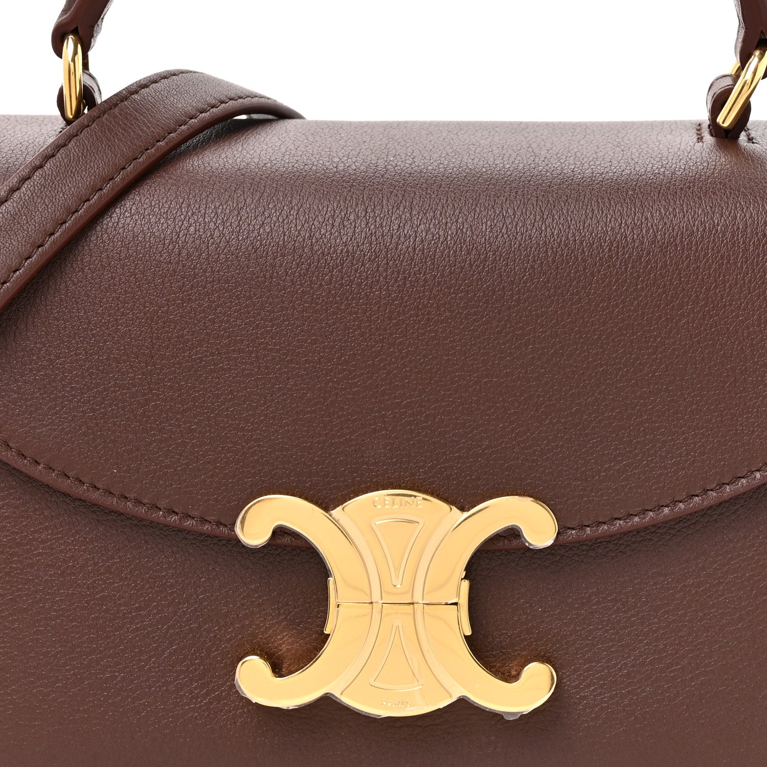 Celine Supple Grained Calfskin Teen Nino Chestnut 9 of 11