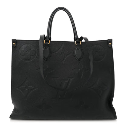Louis Vuitton Empreinte Monogram Giant Onthego GM Black 1 of 15