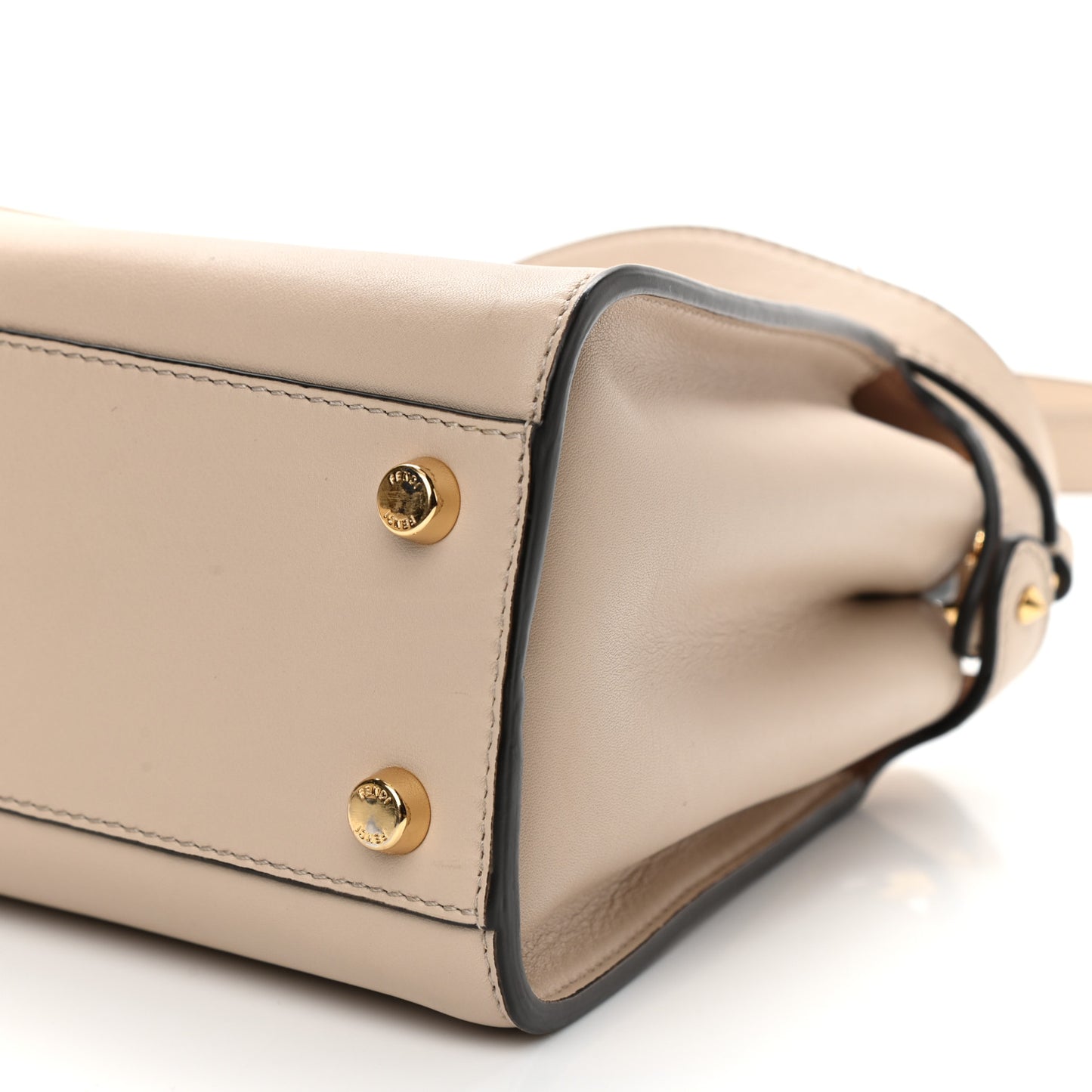 Vitello Tahiti Burro Medium Peekaboo Iconic Essentially Satchel Nuvola Rosa Bourbon