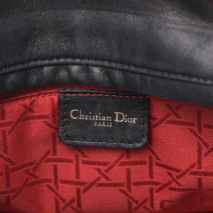 Christian Dior Lambskin Cannage Medium Lady Dior Black 6 of 19