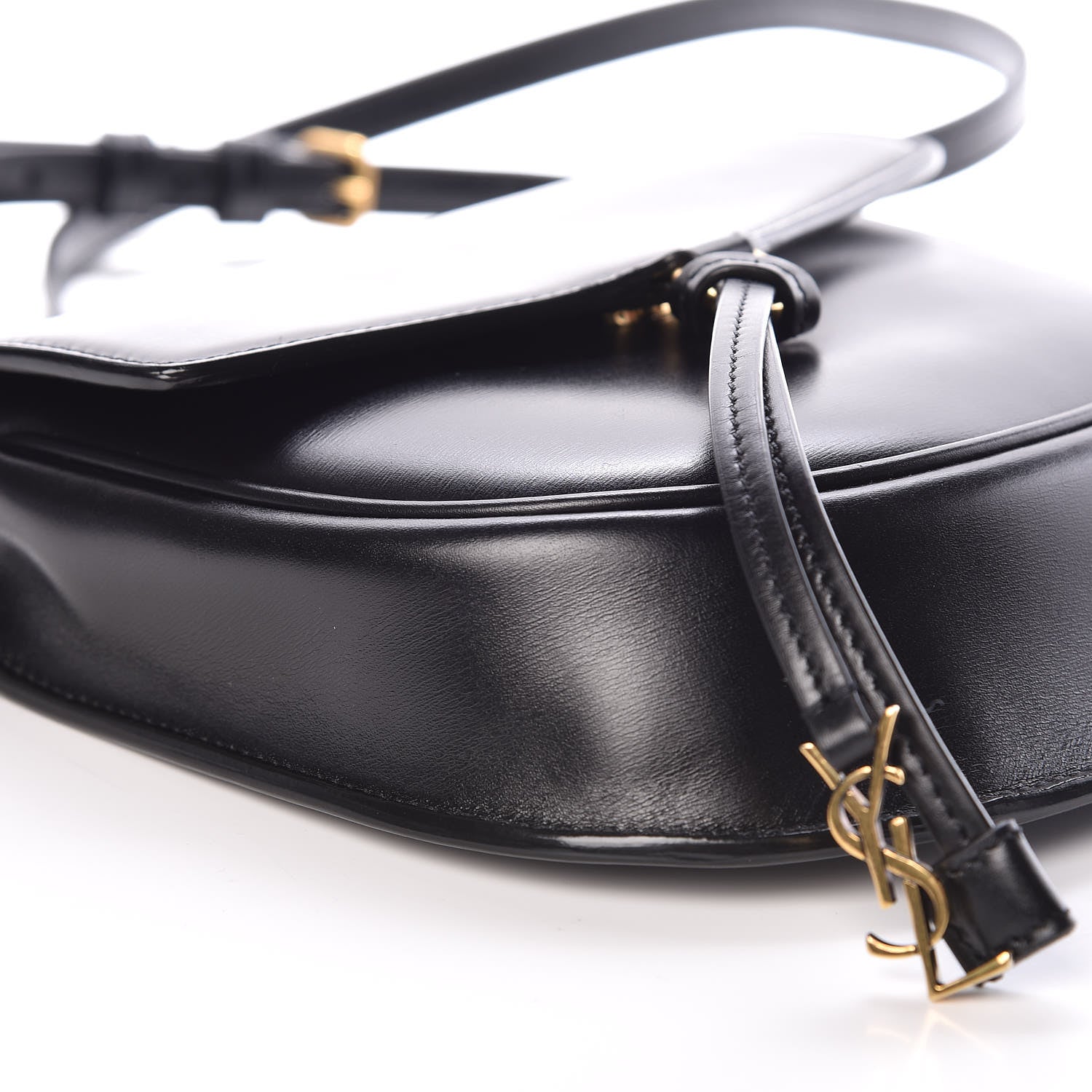 Saint Laurent Calfskin Small Datcha Satchel Bag Black 8 of 9