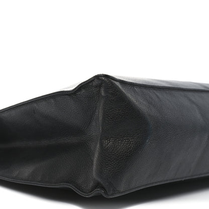 Chanel Caviar CC Tote Black Black 9 of 11