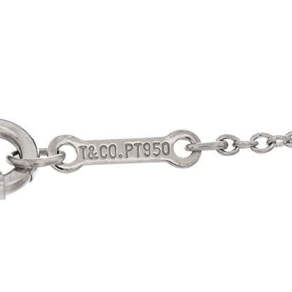 Tiffany Platinum Ruby Elsa Peretti Color By The Yard 5 Station Bracelet 3 of 3