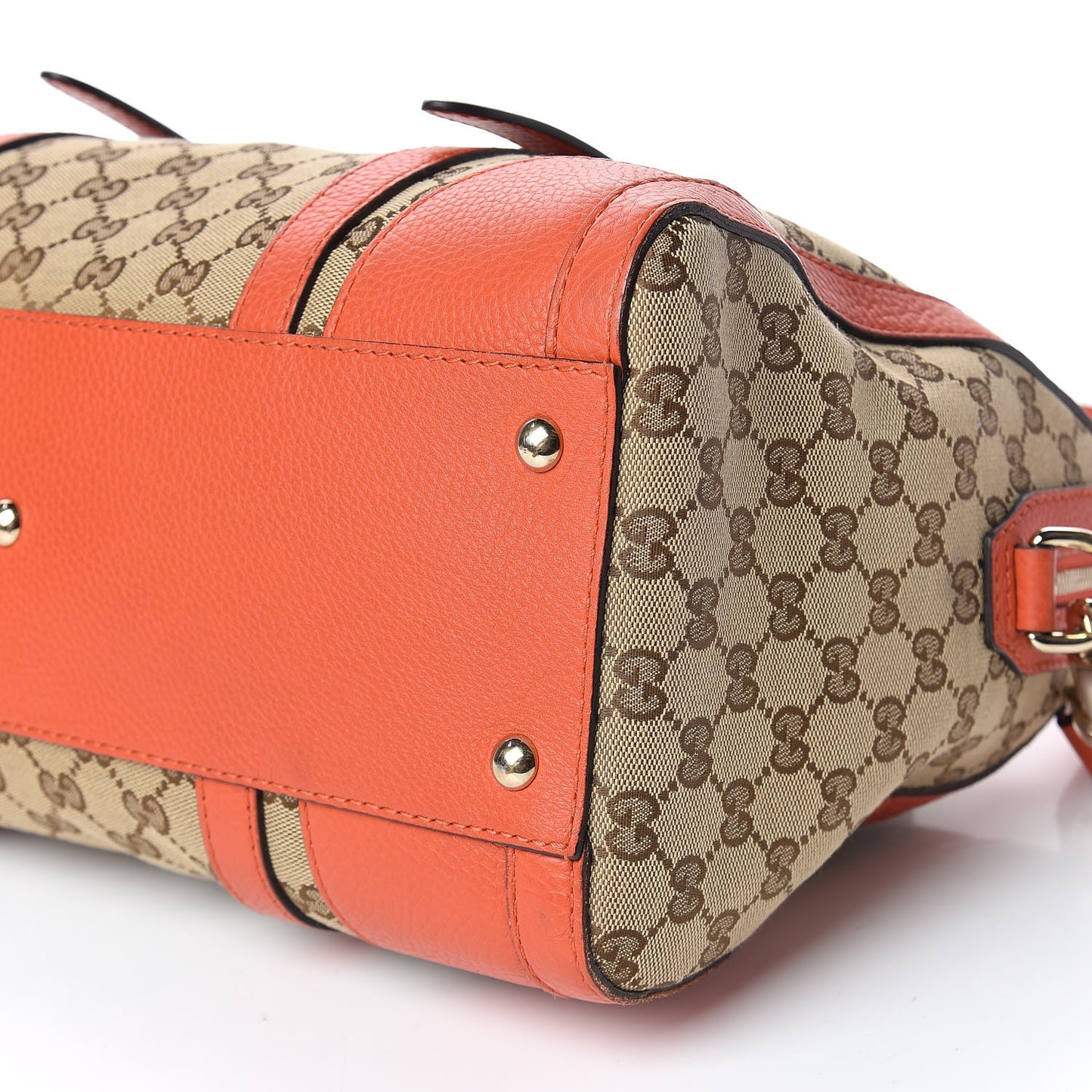 Monogram Cellarius Calfskin Large Boston Beige Ebony New Dark Orange