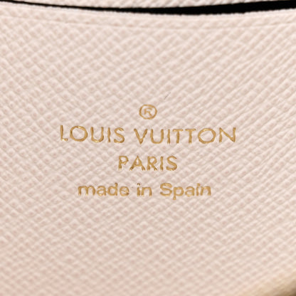 Louis Vuitton Monogram Giant Crafty Double Zip Pochette Creme Caramel 7 of 10