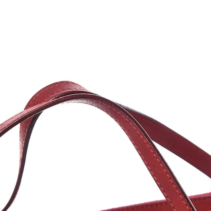 Chanel Iridescent Calfskin Quilted Relax CC Camera Case Red 9 of 16