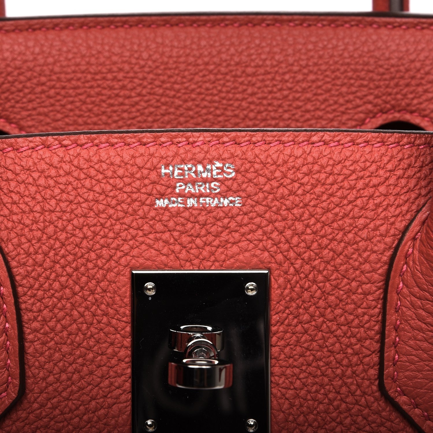 Hermes Togo Birkin 30 Geranium 19 of 21
