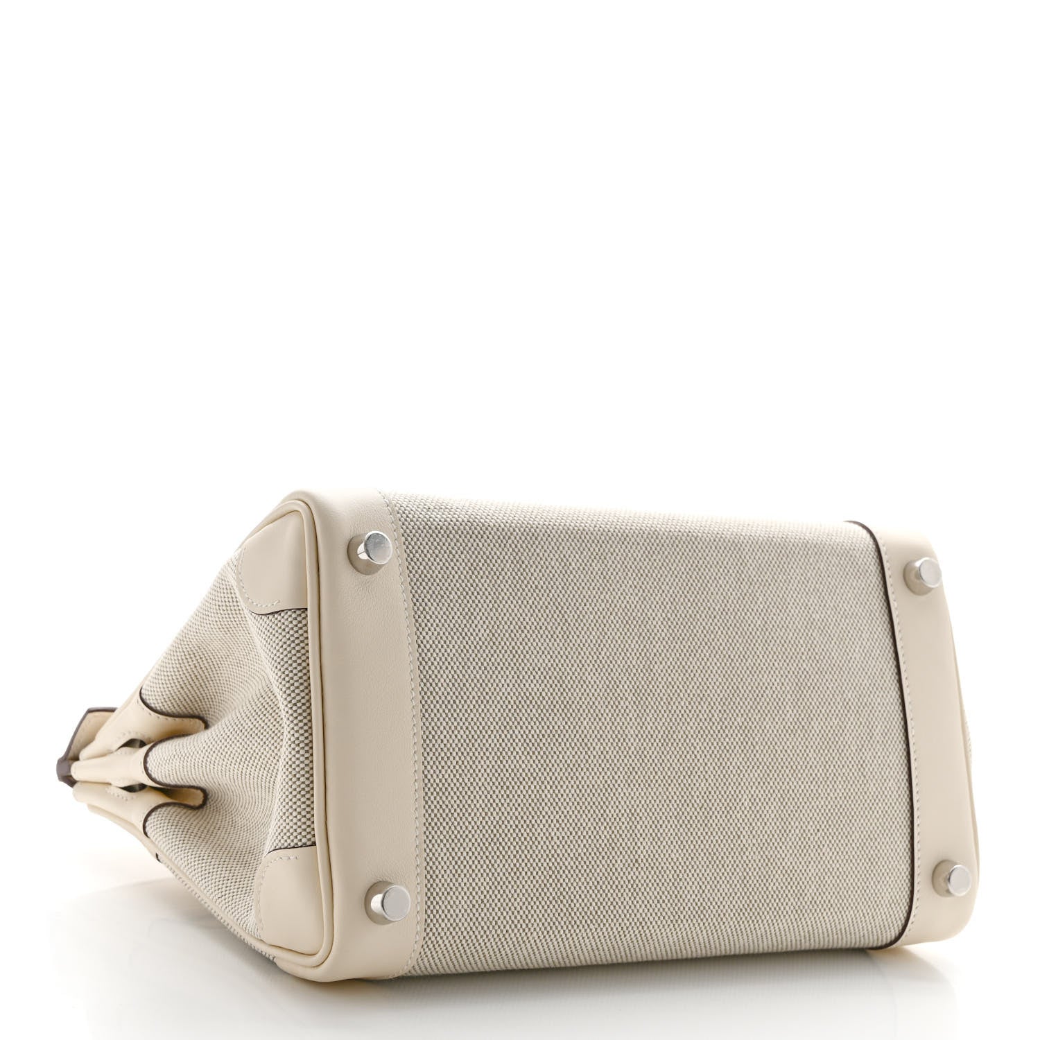 Hermes Toile H Swift Birkin 25 Nata 4 of 11