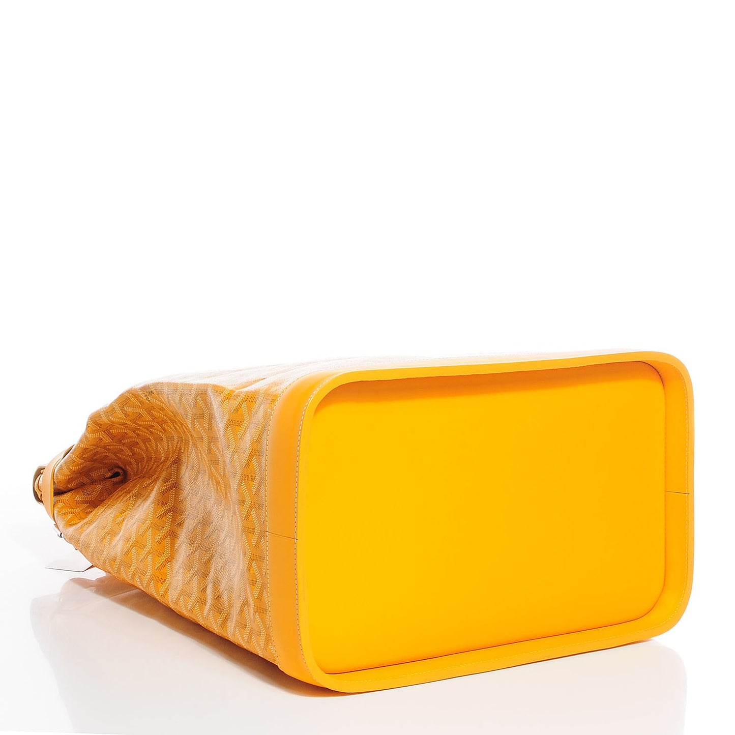 Goyardine Steamer Bag Yellow