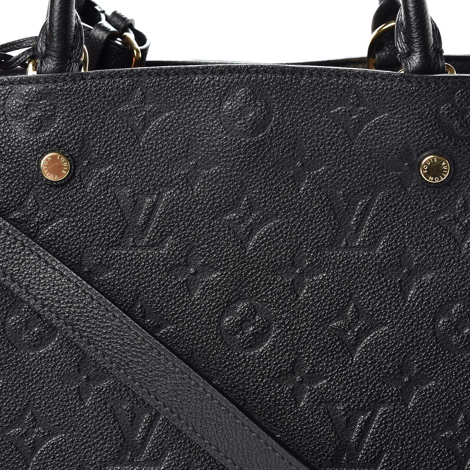 Louis Vuitton Empreinte Montaigne GM Black 9 of 16