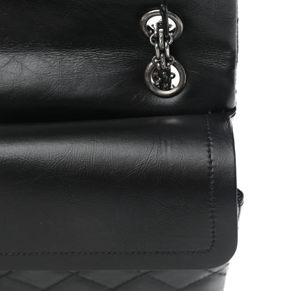 Chanel Aged Calfskin Quilted 2.55 Reissue 226 Flap Black 12 of 13
