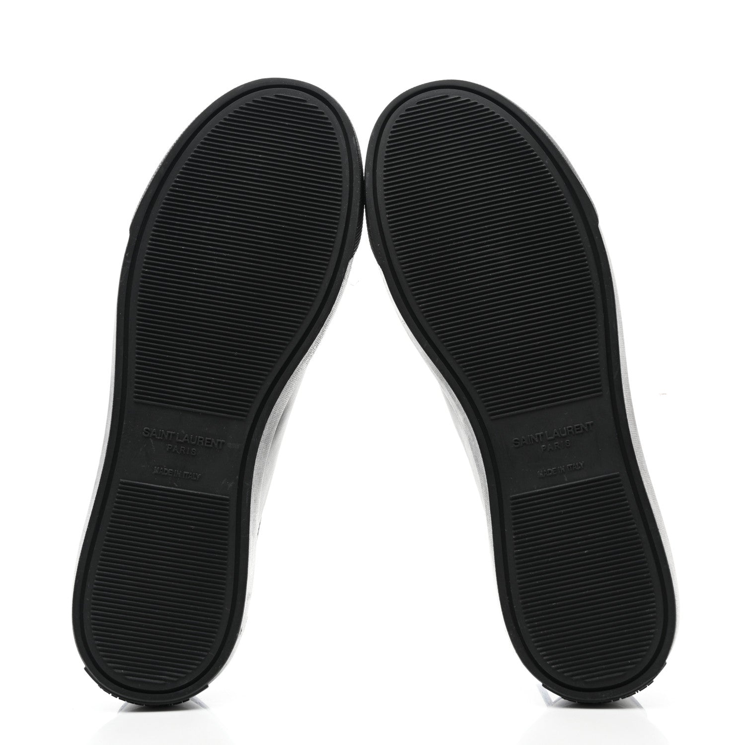 Saint Laurent Calfskin Andy Low Top Sneakers 38.5 Black 5 of 9