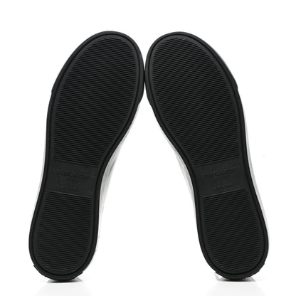 Saint Laurent Calfskin Andy Low Top Sneakers 38.5 Black 5 of 9