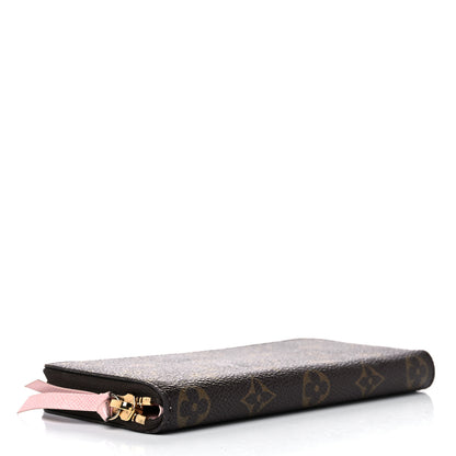 Louis Vuitton Monogram Clemence Wallet Rose Ballerine 4 of 9