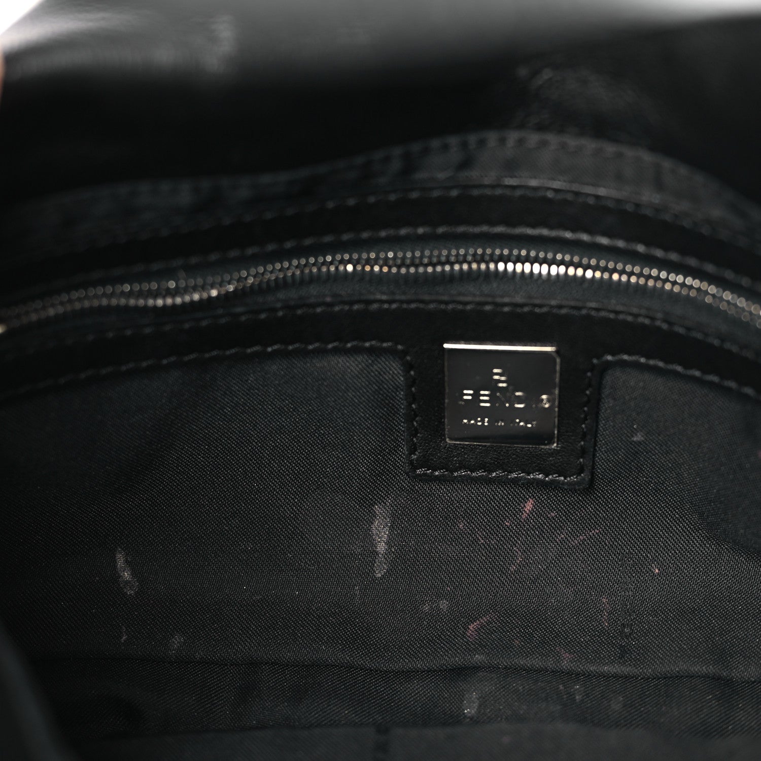 Fendi Nappa Baguette Black 22 of 22