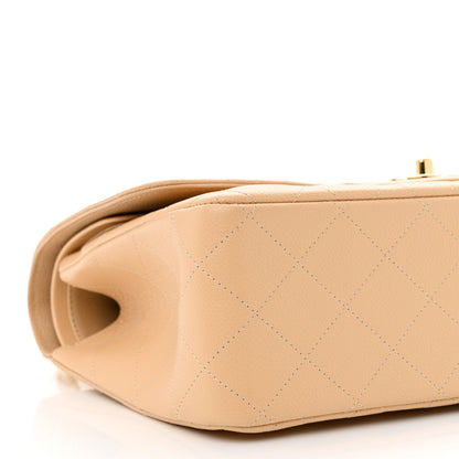 Chanel Caviar Quilted Jumbo Double Flap Beige 9 of 11