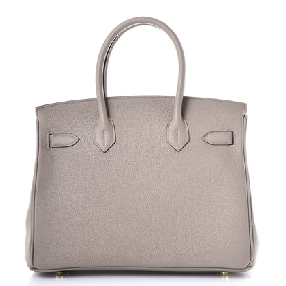 Hermes Togo Birkin 30 Gris Asphalte 4 of 36
