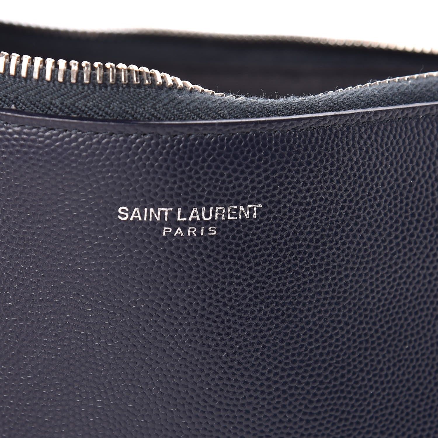 Saint Laurent Grain De Poudre Mini Tablet Holder Marine 6 of 12