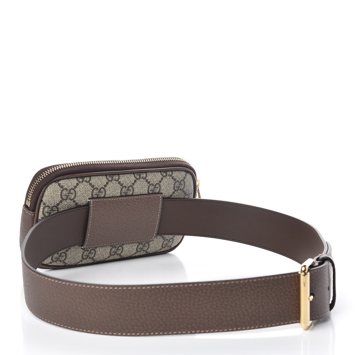 Gucci GG Supreme Monogram Ophidia Belted iPhone Case 85 34 Dark Brown 3 of 11