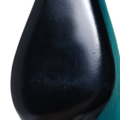 Balenciaga Jersey Crepe Pointed Toe Knife Booties 35 Azure 11 of 11