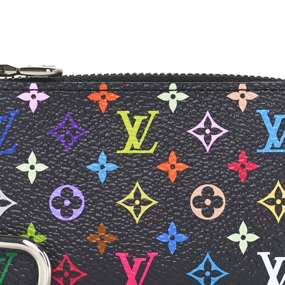 Louis Vuitton LV X TM Monogram Multicolor Key Pouch Black 6 of 8