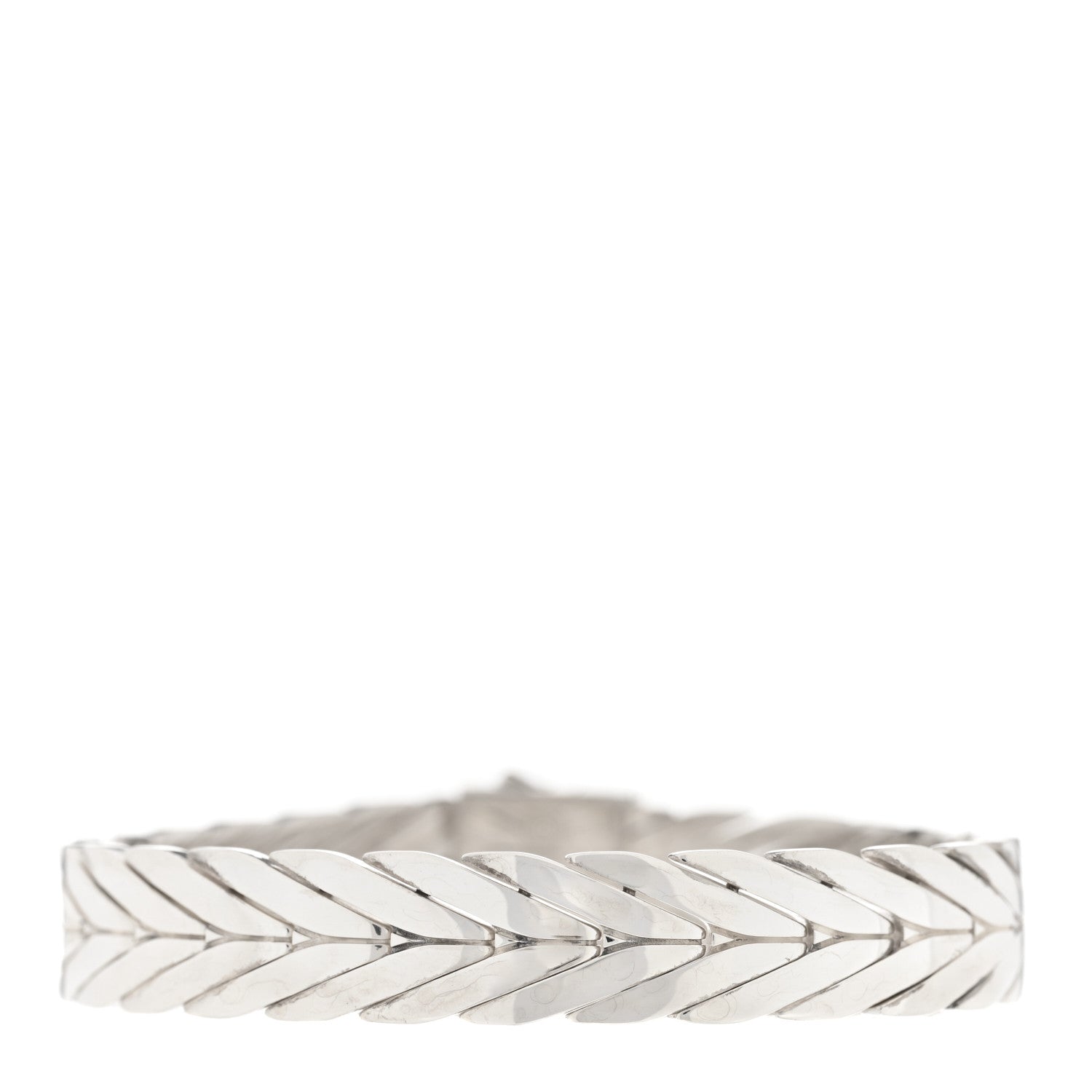 John Hardy Sterling Silver Diamond 11mm Modern Chain Bracelet 1 of 4