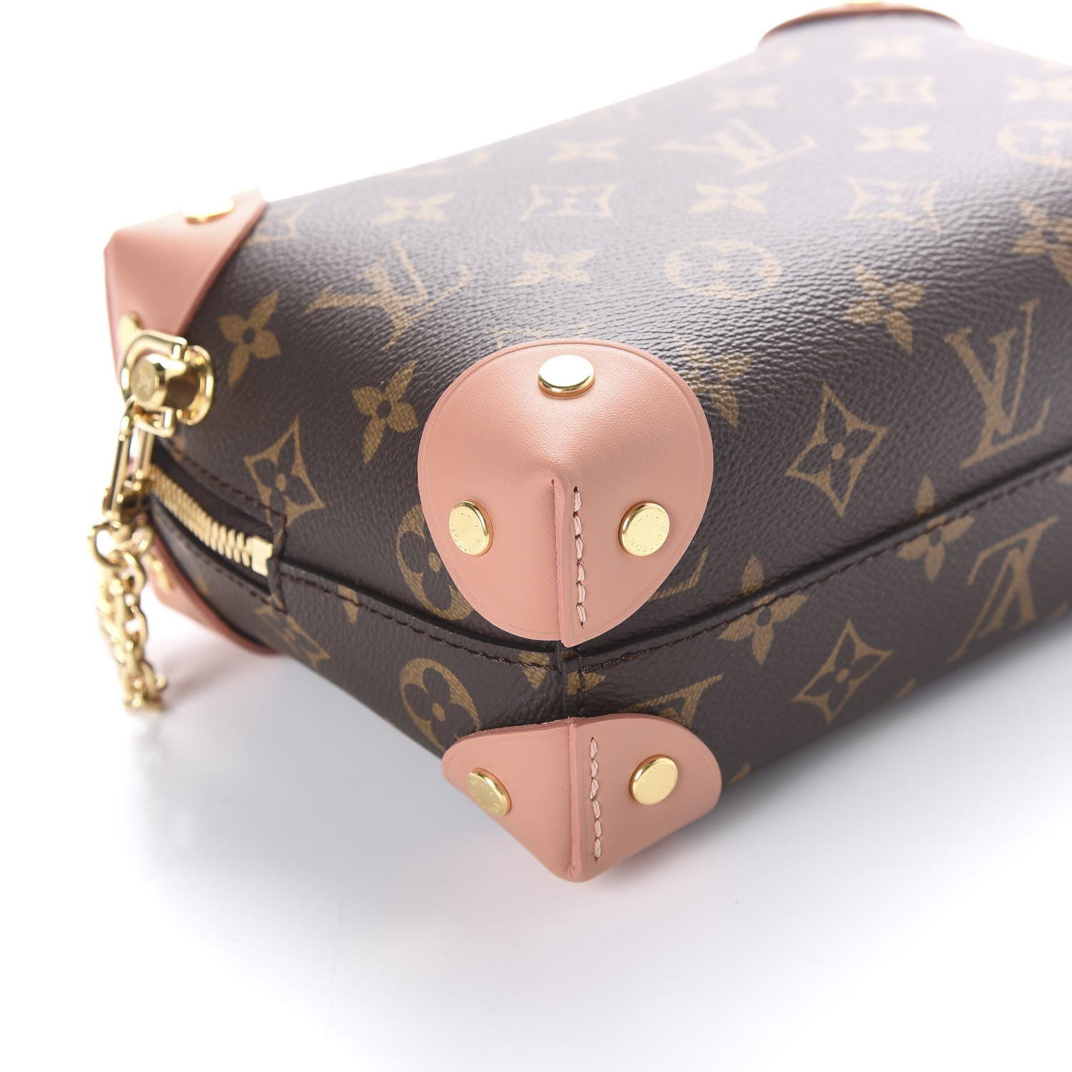 Louis Vuitton Monogram Petite Malle Souple Peach 8 of 10