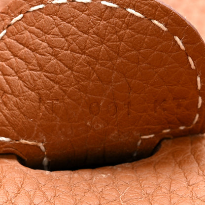 Hermes Taurillon Clemence Evelyne III GM Gold 7 of 16