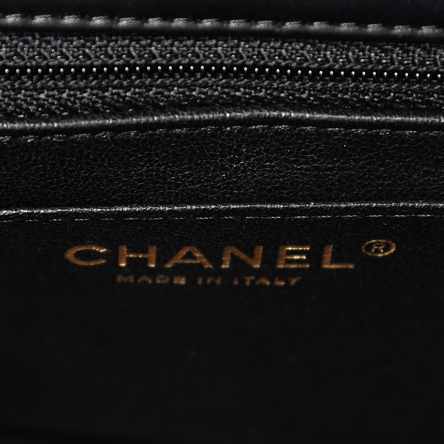 Chanel Lambskin Quilted Mini Square Flap Black 6 of 8