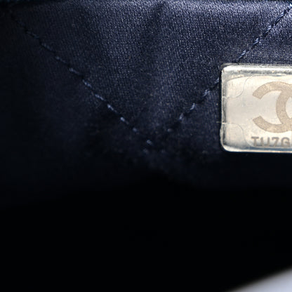 Chanel Denim Stitched Quilted Mini Chanel 22 Blue 7 of 10