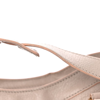 Balenciaga Chevre Gold Hardware Metallic Edge City Beige Praline 26 of 33