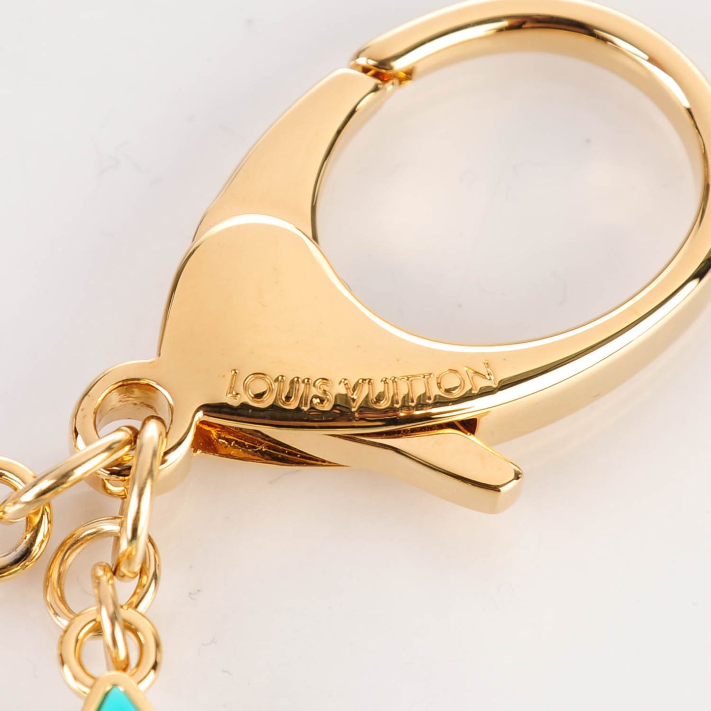 Resin Naif Bag Charm Grenadine