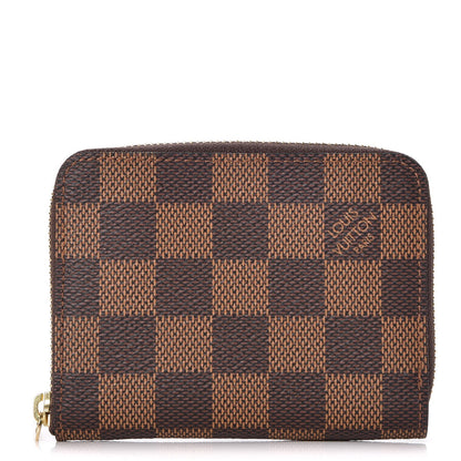Louis Vuitton Damier Ebene Zippy Coin Purse 1 of 8