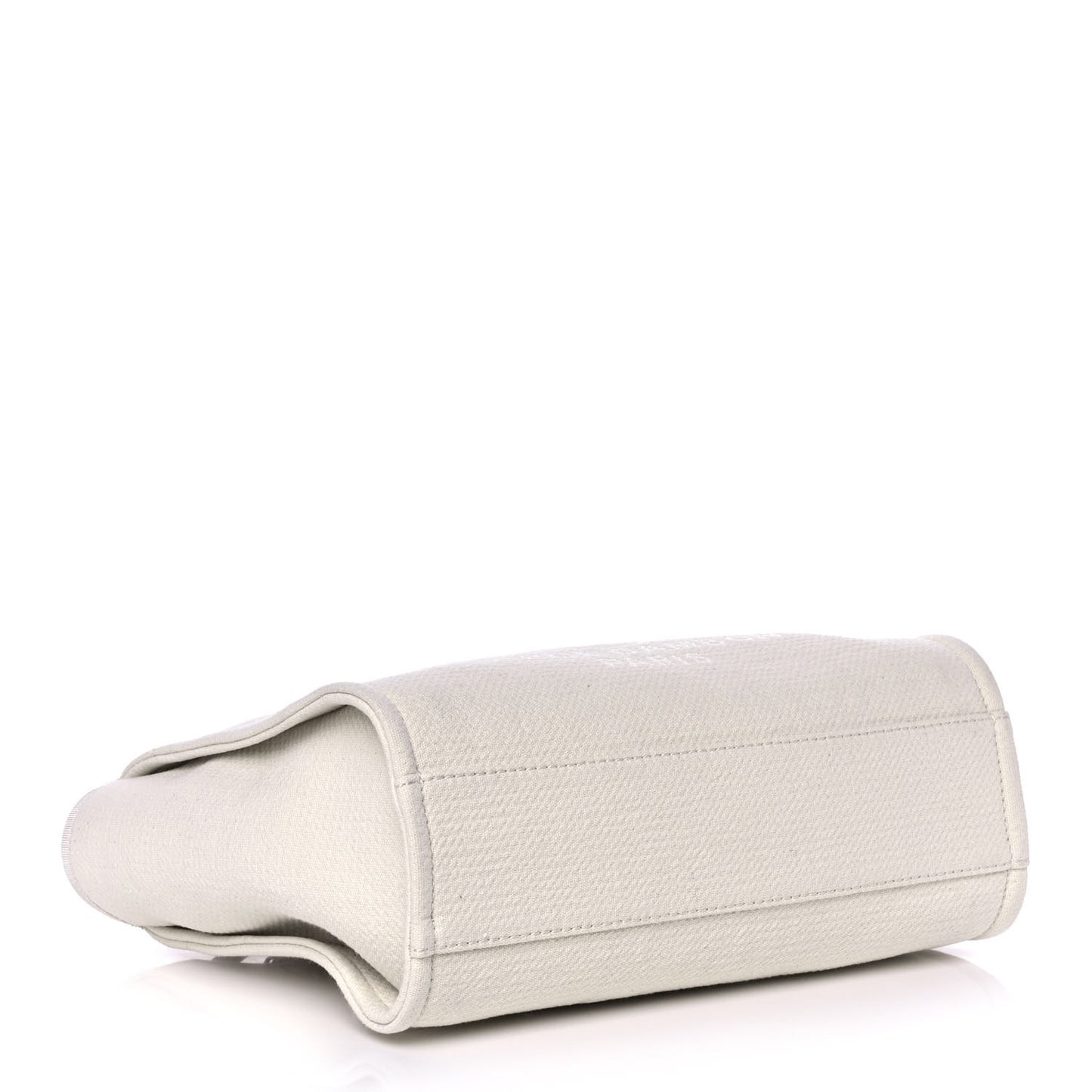 Mixed Fibers Small Deauville Tote White