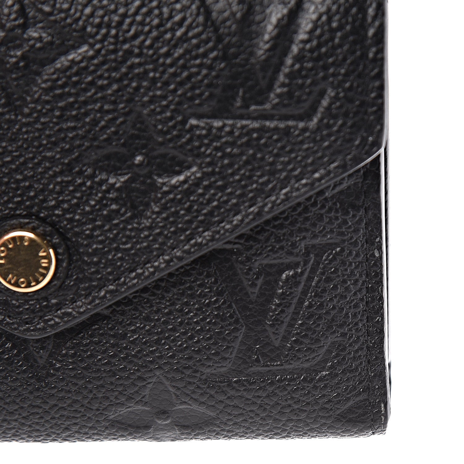 Louis Vuitton Empreinte Victorine Wallet Black 13 of 15