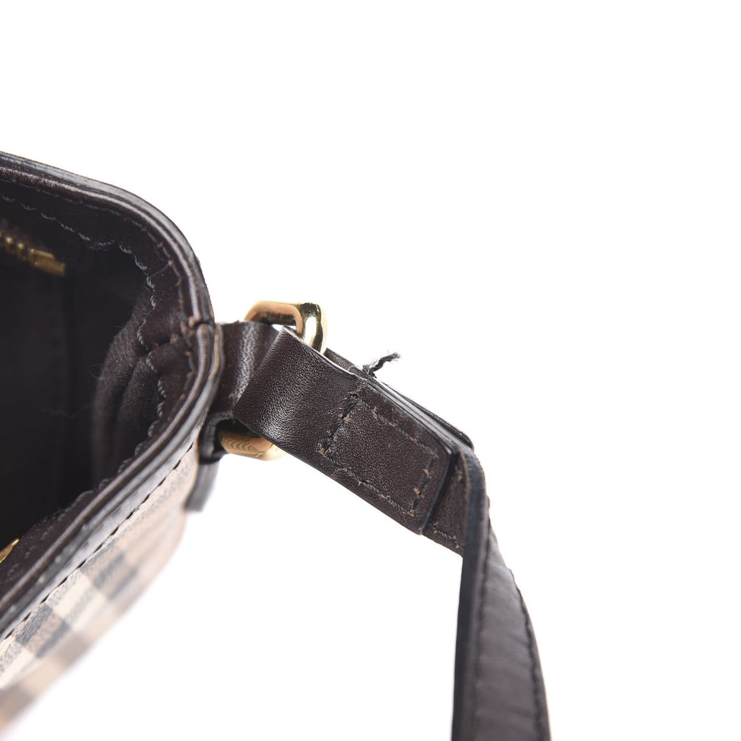 Haymarket Check Hartham Shoulder Bag Chocolate