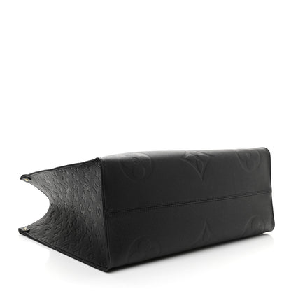 Louis Vuitton Empreinte Monogram Giant Onthego GM Black 4 of 8