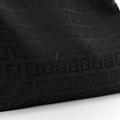 Fendi Zucchino Mama Baguette Black 6 of 7