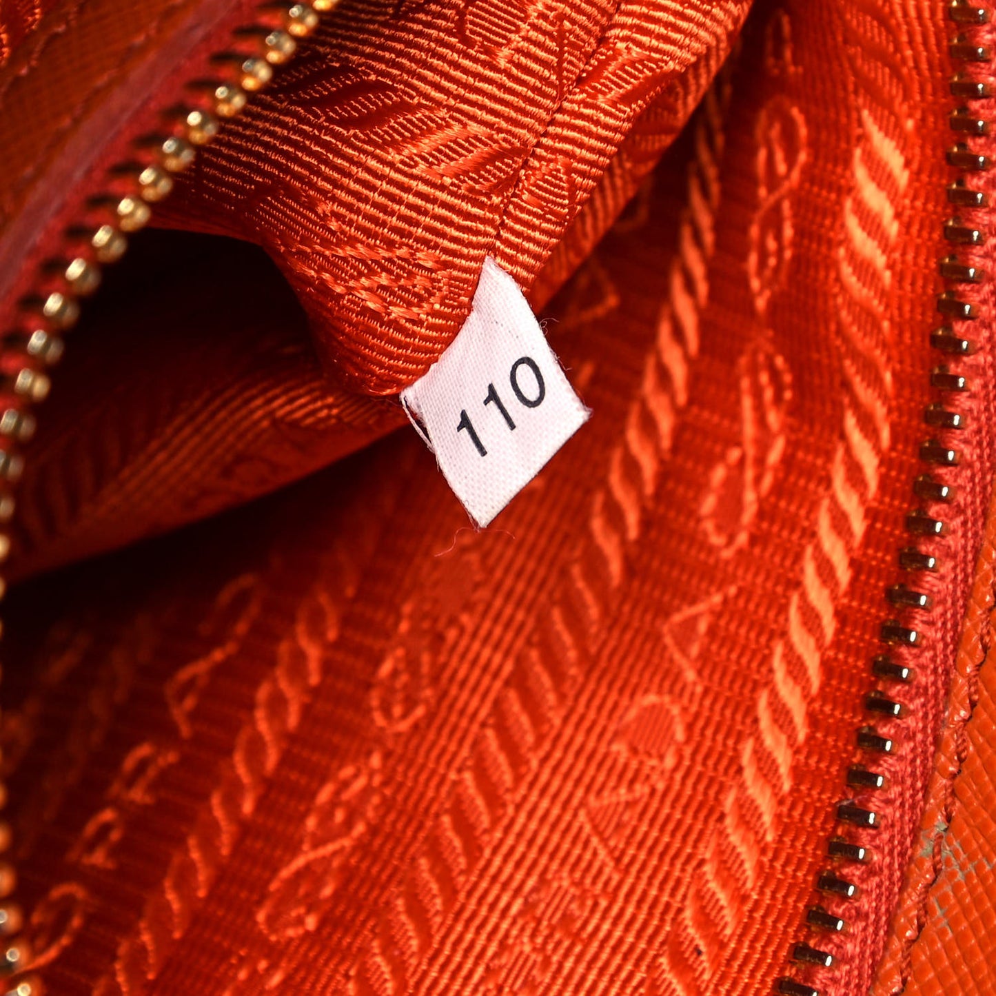 Saffiano Lux Medium Double Zip Tote Papaya